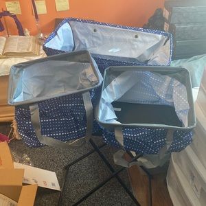 3 PEICE COLLAPSABLE FOOD TRANSPORTING SET.